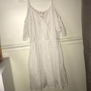 Dress with cut out shoulders